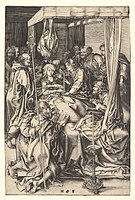 Martin Schongauer, Smrt Panny Marie (1460–1488)