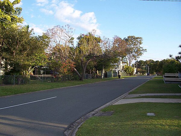 Residential area in Deception Bay