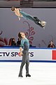 Nicole Della Monica and Matteo Guarise of Italy at the 2019 Cup of China