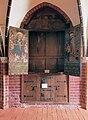 Wunderblutschrein, An der Nikolaikirche, Bad Wilsnack, Deutschland