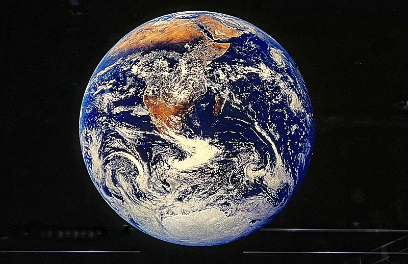 daytime view of earth nasa