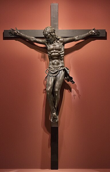 File:Donatello, Crucifix, 1443-49, Padua, Sant'Antonio, High Altar, Padua, Museo Antoniano.jpg