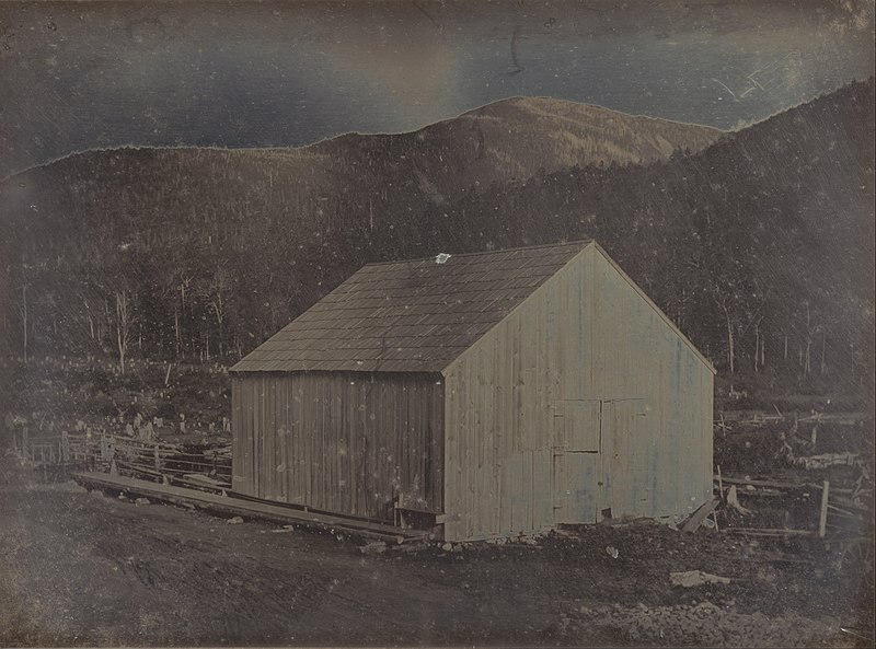 File:Dr. Samuel A. Bemis (American - View of a Barn in New Hampshire - Google Art Project.jpg