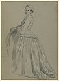 Drawing, Study for "Martha Washington Reception", 1860 (CH 18565949).jpg
