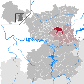 Poziția Dreba pe harta districtului Saale-Orla-Kreis