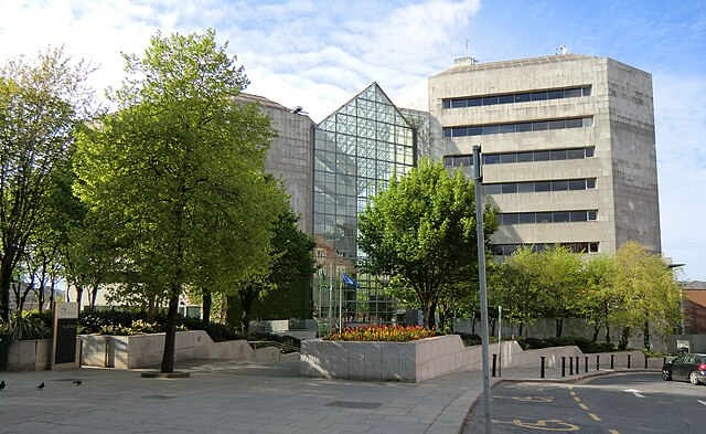 The Civic Offices, Wood Quay Executive and administrative offices.