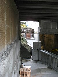 The former eastern portal used by the Canadian Pacific Railway Dunsmuir Tunnel.jpg