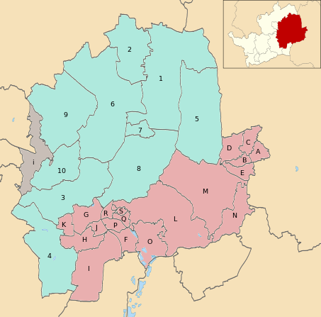 Wards within East Hertfordshire District