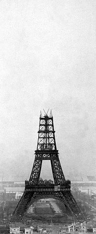 Eiffel Tower 14 November 1888