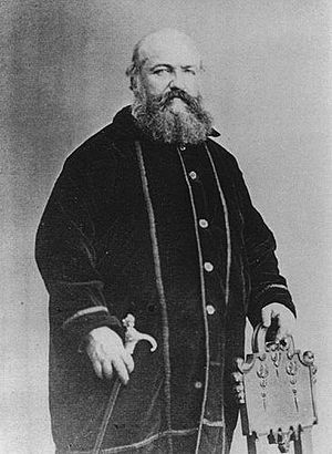 Eliphas Levi, a French occult author and magician.