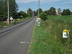 Entrée depuis la route départementale 130