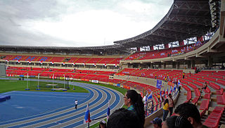 Athletics at the 1973 Bolivarian Games Athletics competitions at the 1973 Bolivarian Games were held at the Estadio Revolución in Ciudad de Panamá, Panamá, between February 17 - March 3, 1973