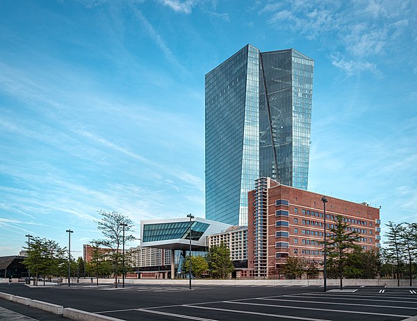 European Central Bank headquarters in Frankfurt