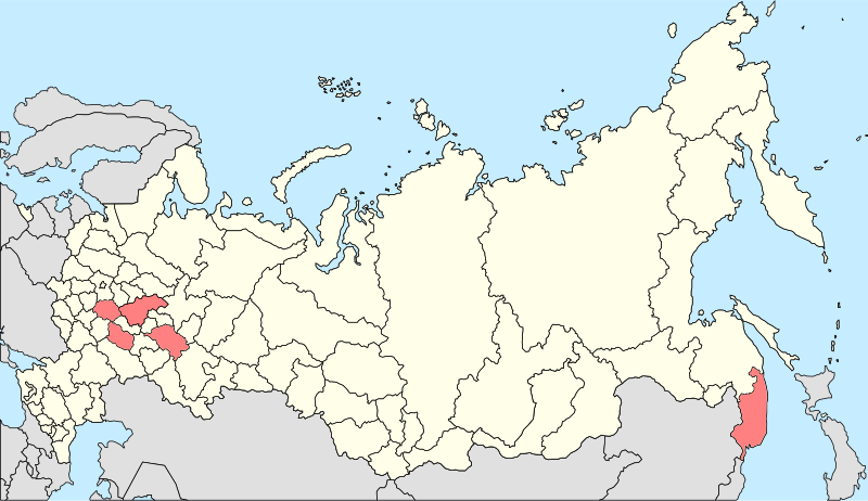 Subjects of russia