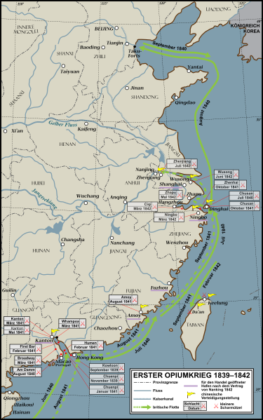File:First Opium War 1839-42 Conflict Overview DE.svg