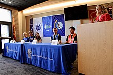 Five CFHS graduating seniors committed to serving their country at the 2024 Military Signing Ceremony.