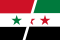 Flag of Syria and the Syrian revolution.svg