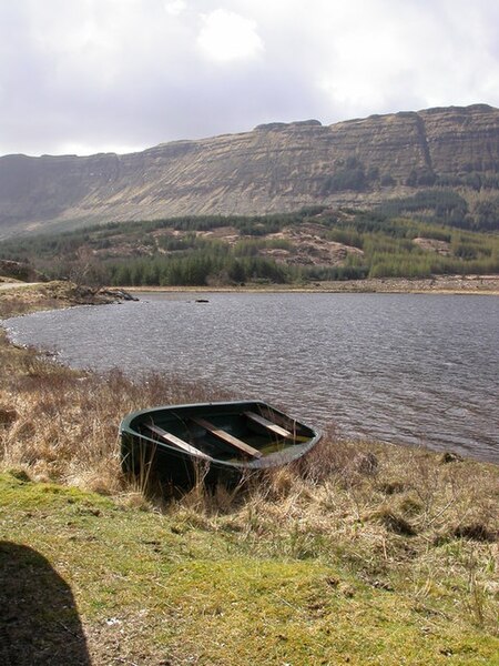 File:Flooded boat, Loch Doire nam Mart - geograph.org.uk - 731906.jpg