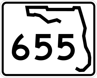 <span class="mw-page-title-main">Florida State Road 655</span> State highway in Florida, United States