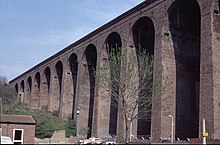 The viaduct over the Foord Gap Foord Viaduct Kent.jpg