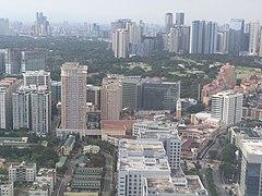 Fort Bonifacio, McKinley Hill from air