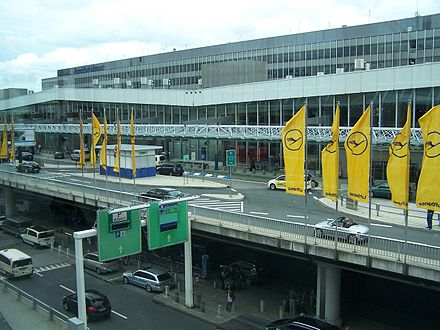 Frankfurt Airport, Terminal 1, landside