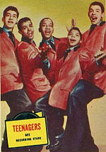 Frankie Lymon and The Teenagers 1957.JPG