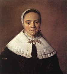 Frans Hals, Retrat d'una dona (entre 1655 i 1660)