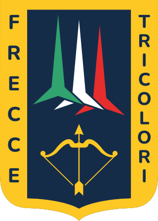 <i>Frecce Tricolori</i> Aerobatic demonstration team of the Italian Air Force