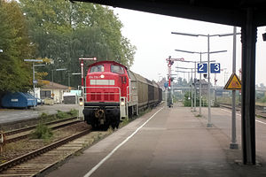 Pfalz Hauptbahnhof Landau: Lage, Geschichte, Bauwerke