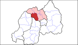 Distretto di Gakenke – Mappa