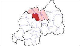 Locatie van Gakenke binnen de provincie Noord