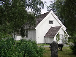 Galtestrøms brugskirke i juli 2006