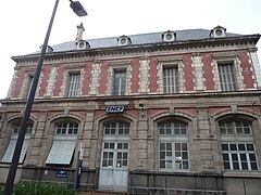 Gare de Lexos - Bâtiment voyageurs.