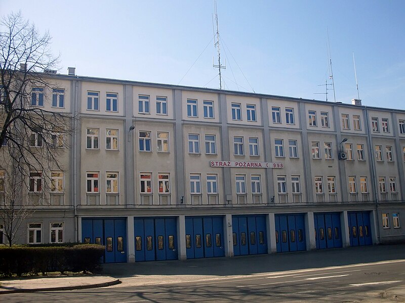 File:Gdynia fire station of State-Fire Brigade.jpg