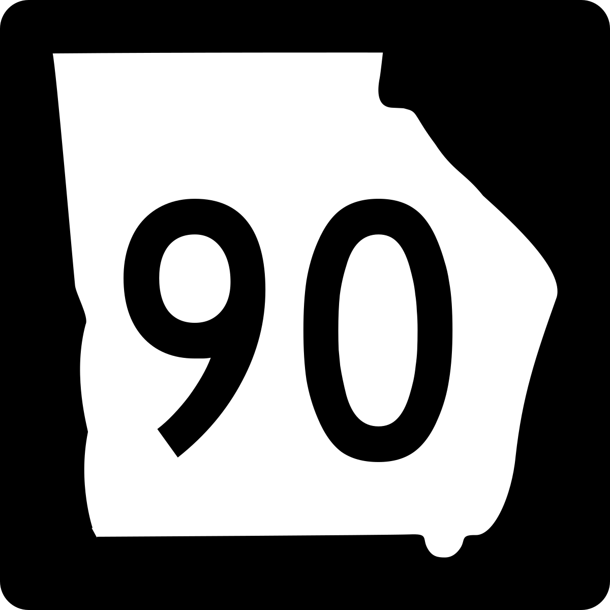 Svg 90. Georgia в 90.