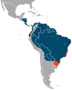 Utbredelseskart for kjempemaursluker