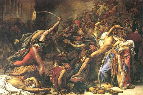 The Revolt of Cairo, 21 October 1798, by Anne-Louis Girodet