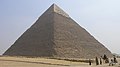 Giza Plateau - Pyramid of Khafre.JPG