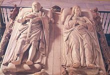 Tomb of the Catholic Monarchs, Royal Chapel of Granada, made in 1517 by Domenico Fancelli. Granada-Capilla Real-7-Sepulcro de los Reyes Catolicos (Domenico Fancelli).jpg