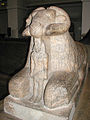 Statua di Amon come ariete che protegge re Taharqa, 680 a.C.