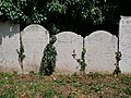 Gravestones to the east of the Minster Church of St Mary and St Sexburga, Isle of Sheppey.