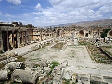 Ruins of the Great Court of Temples Complex in Baalbek Great Court of Temples Complex in Baalbek (49856240571).jpg