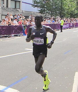 Guor Marial South Sudanese long distance runner