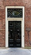 Wooden main entrance to the Hannemahuis (Harlingen)