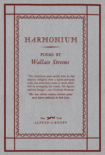 <i>Harmonium</i> (poetry collection) Book by Wallace Stevens