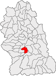 Umístění v Hunedoara County