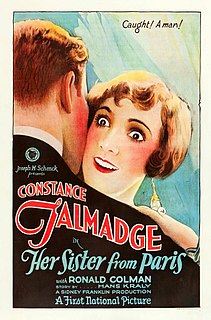 <i>Her Sister from Paris</i> 1925 film