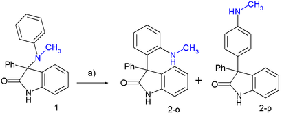 Hofmann-Martius重排 用於製取3-N-芳基-2-吲哚酮