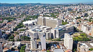 University Hospital building in Porto Alegre. Hospital de Clinicas PMPA.jpg